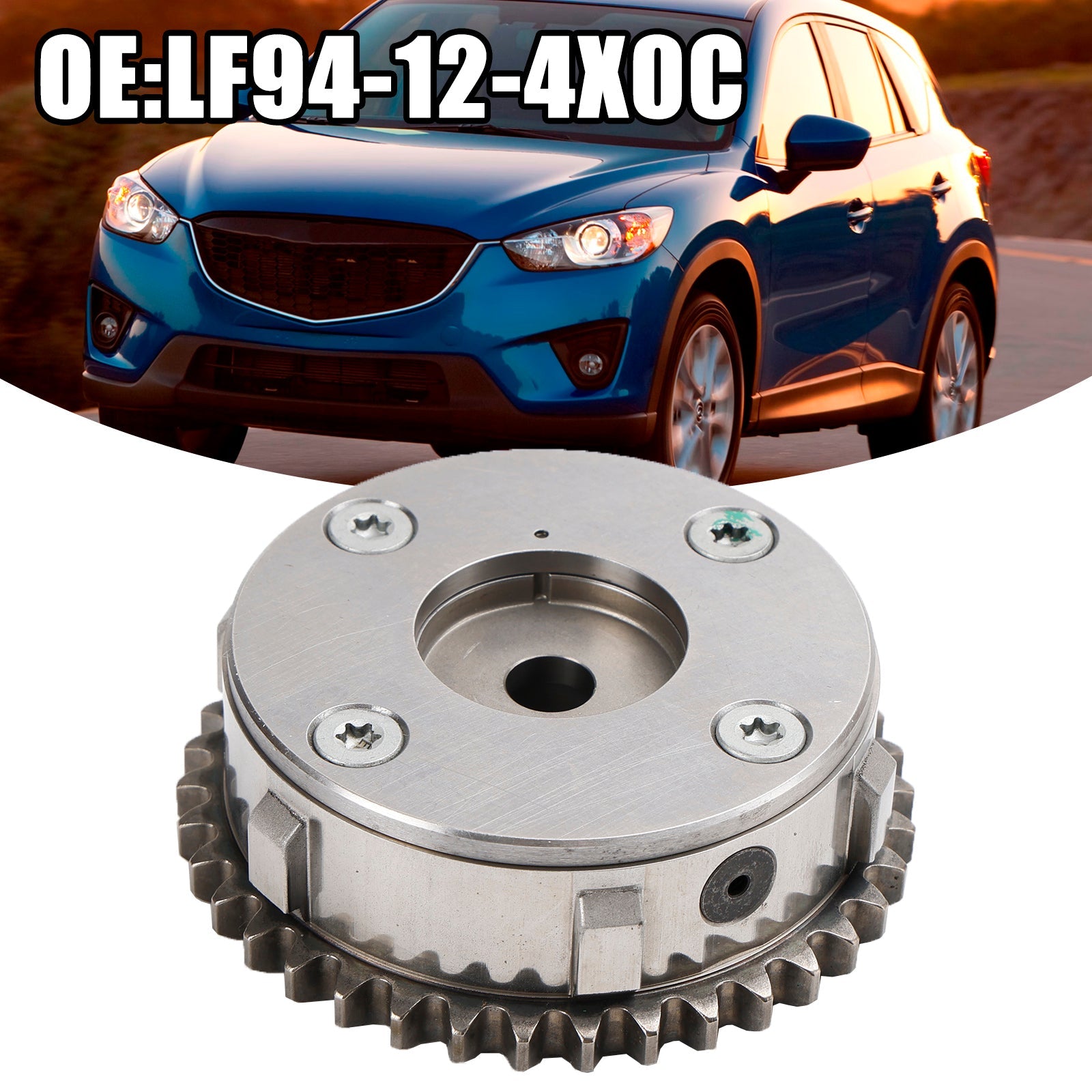 Engranaje de sincronización del árbol de levas del actuador Mazda CX-7 VVT 2010-2012 LF94-12-4X0C