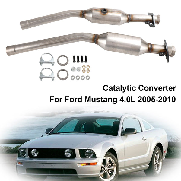 Right & Left Side Catalytic Converters For Ford Mustang 4.0L 2005-2010
