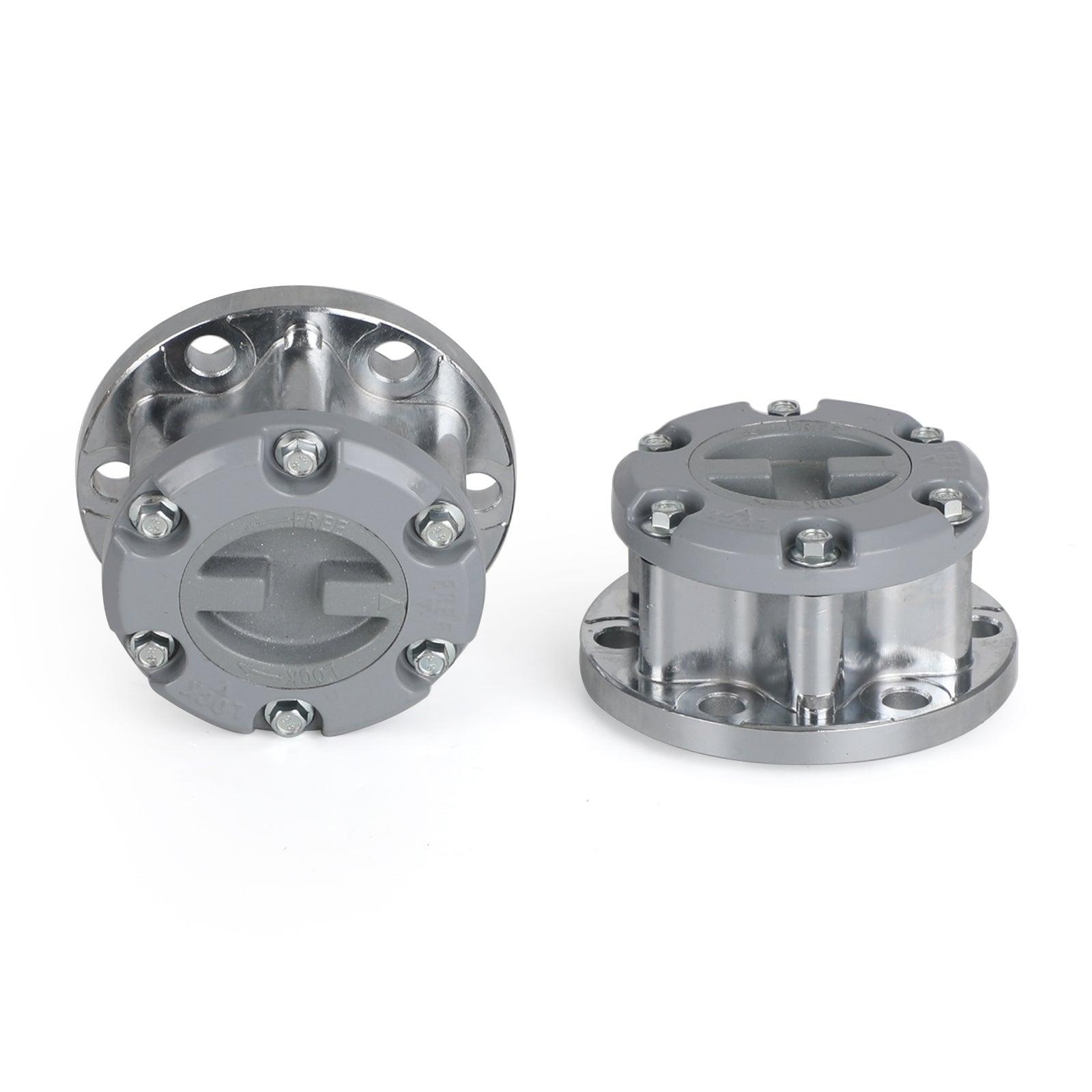 2x Free Lock Wheeling Hubs For Mitsubishi Triton ME MJ MK ML Pajero Delica L200 Generic