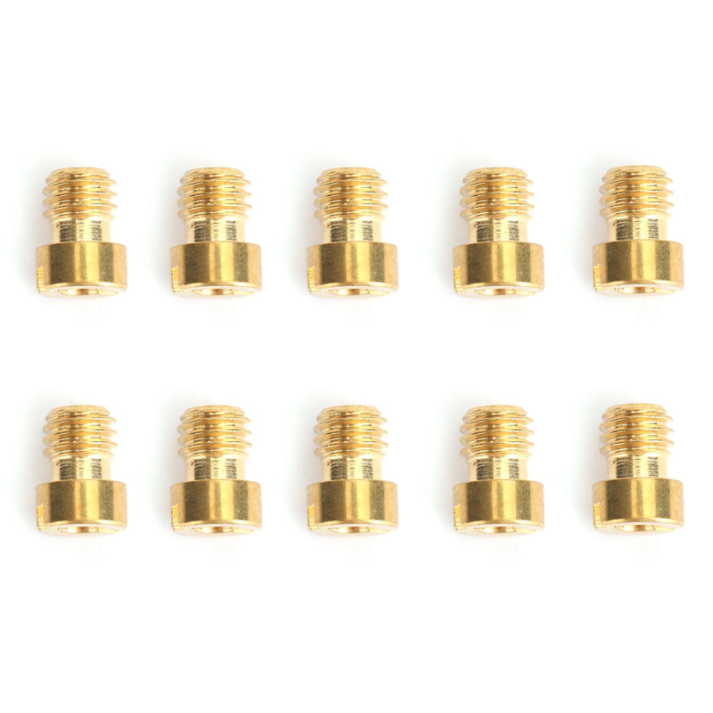 10set Round Head Main Jet 5mm 82-105 For GY6 Motorcycle Scooter Carburetor PZ19 Generic