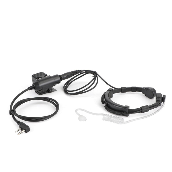 Auriculares con micrófono de garganta aptos para TK3107 TK3207 TK3160 BaoFeng UV5R UV-82