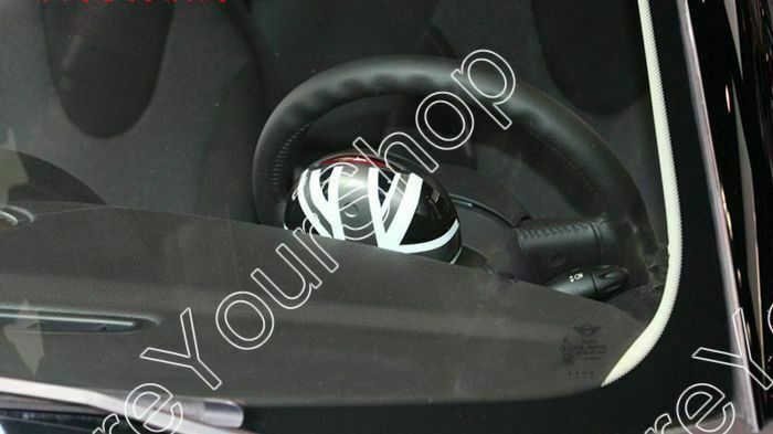 Black Union Jack UK Flag Tachometer Panel Cover for MINI COOPER R56 R58 R60