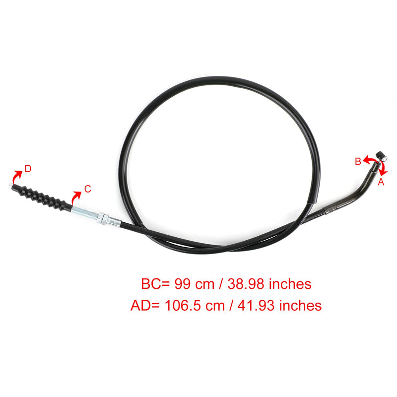 Cable de embrague de repuesto 54011-0579 para Kawasaki ZR1000 Z1000 2014-2016 genérico