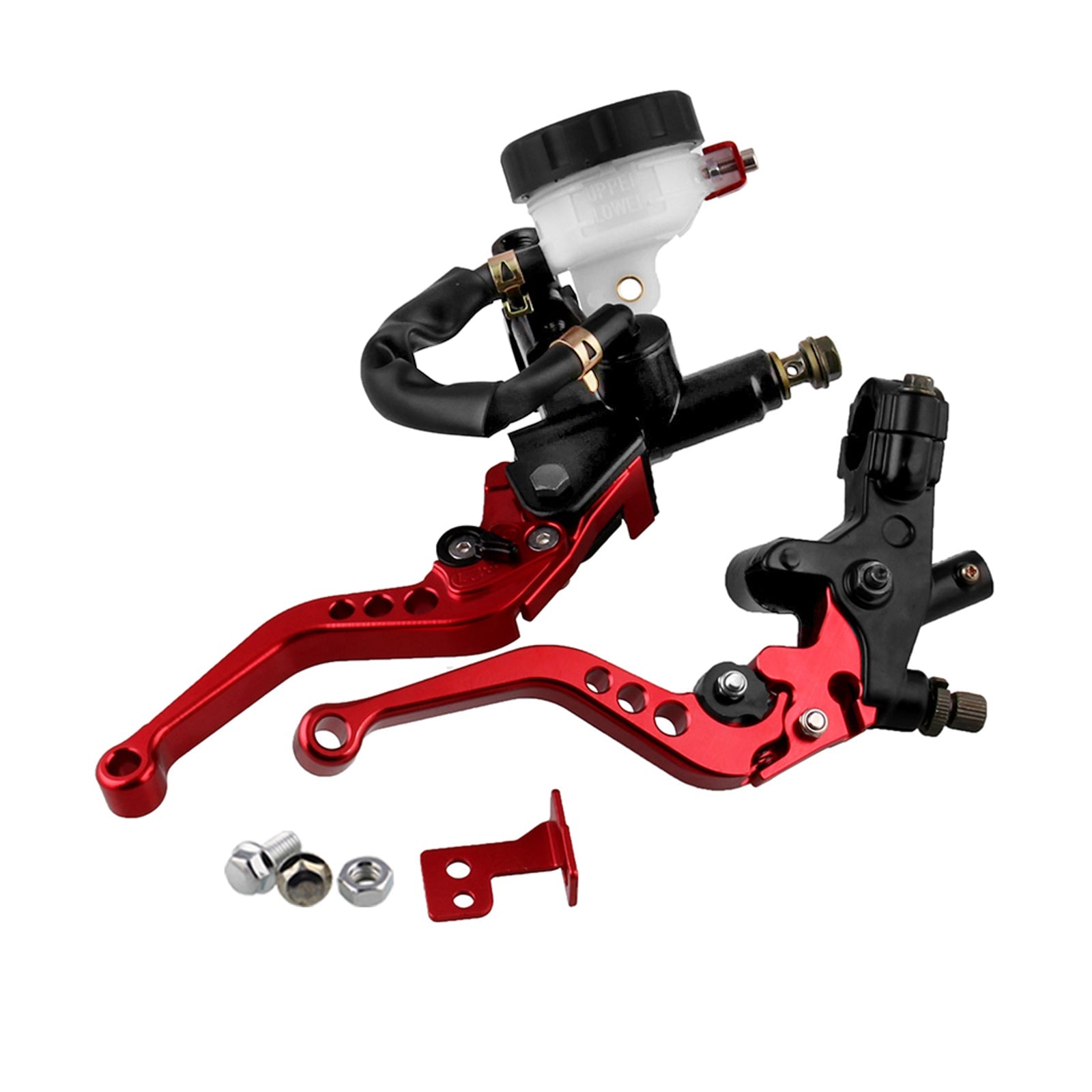 Universal 7/8'' 22mm Front Brake Clutch Master Cylinder Reservoir Levers Generic