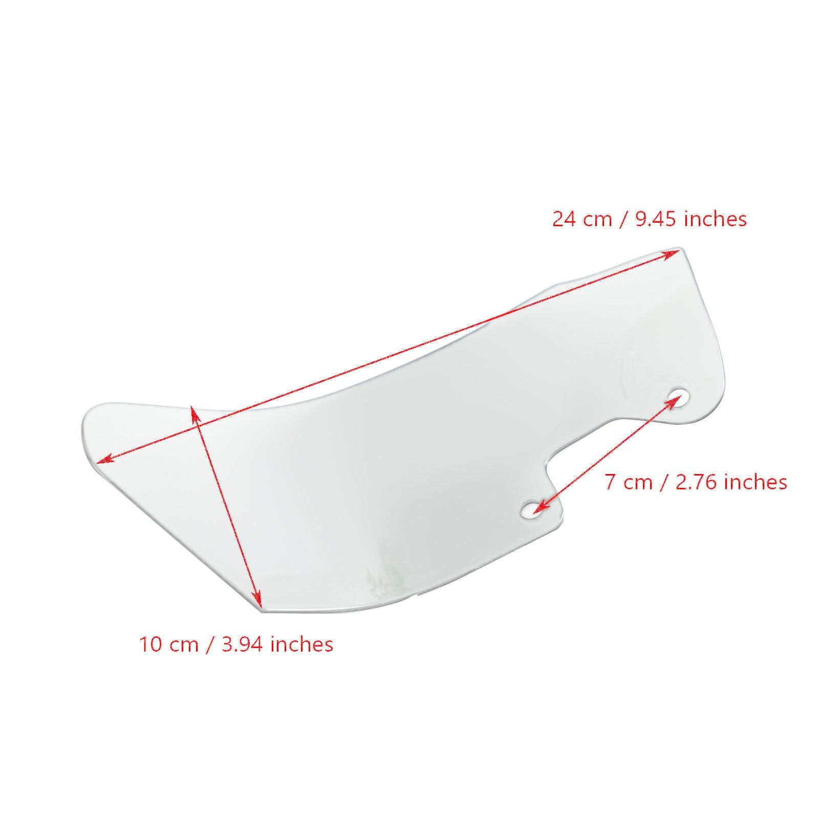 Windshield Plate Side Panels for BMW R1200GS R1200 ADV K51 Adventure 2006-2013 Generic