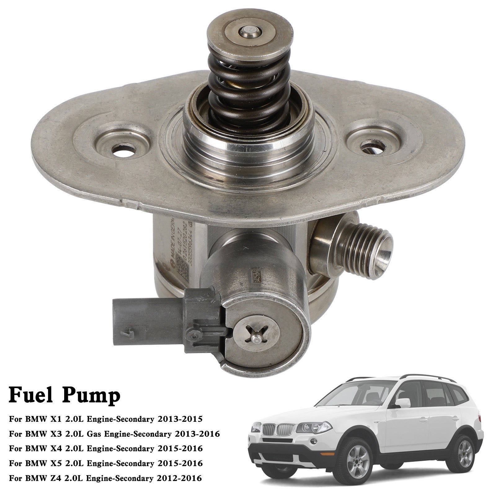 2013-2016 BMW 320i X1 X3 2.0L High Pressure Fuel Pump 13518604229 0261520281