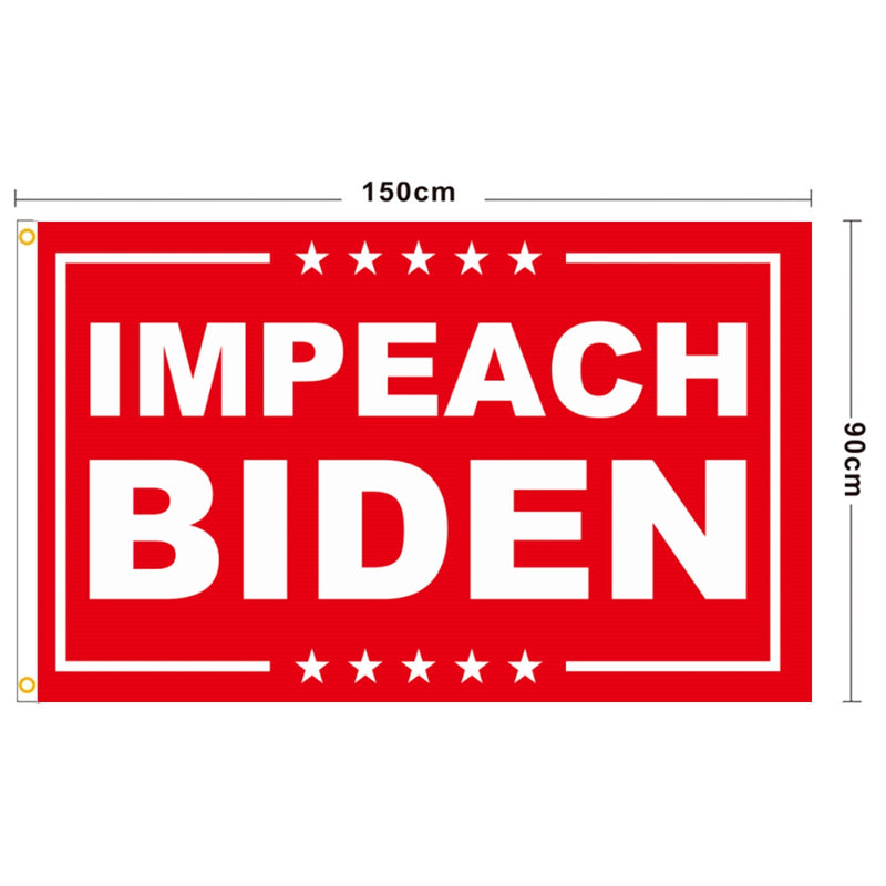 Bandera de Donald Trump 2024 Don Jr Ivanka Impea*h Biden 2024 Bandera de jardín de 3x5 pies 