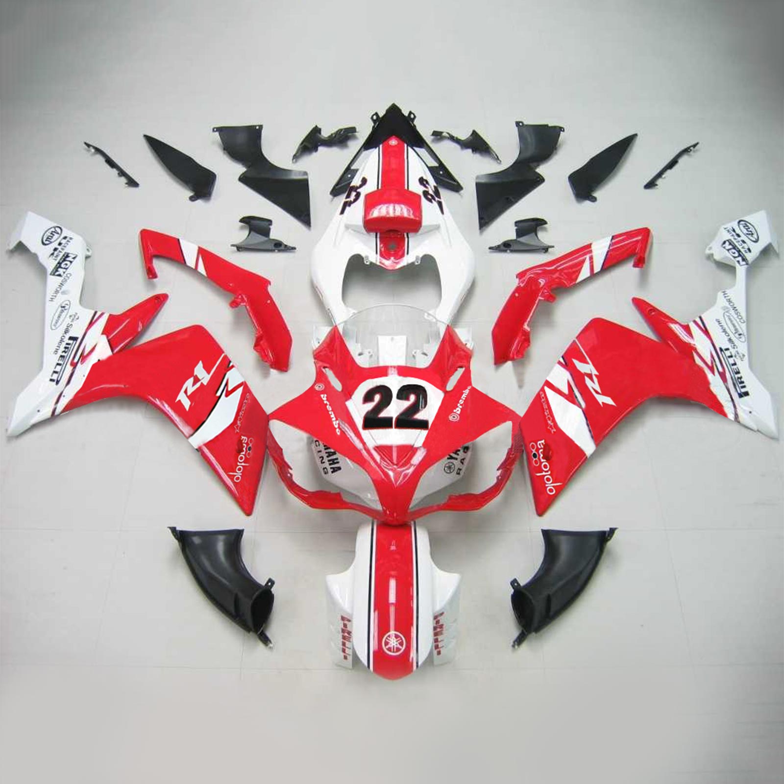 Fairing Kit For Yamaha YZF 1000 R1 2007-2008 Generic