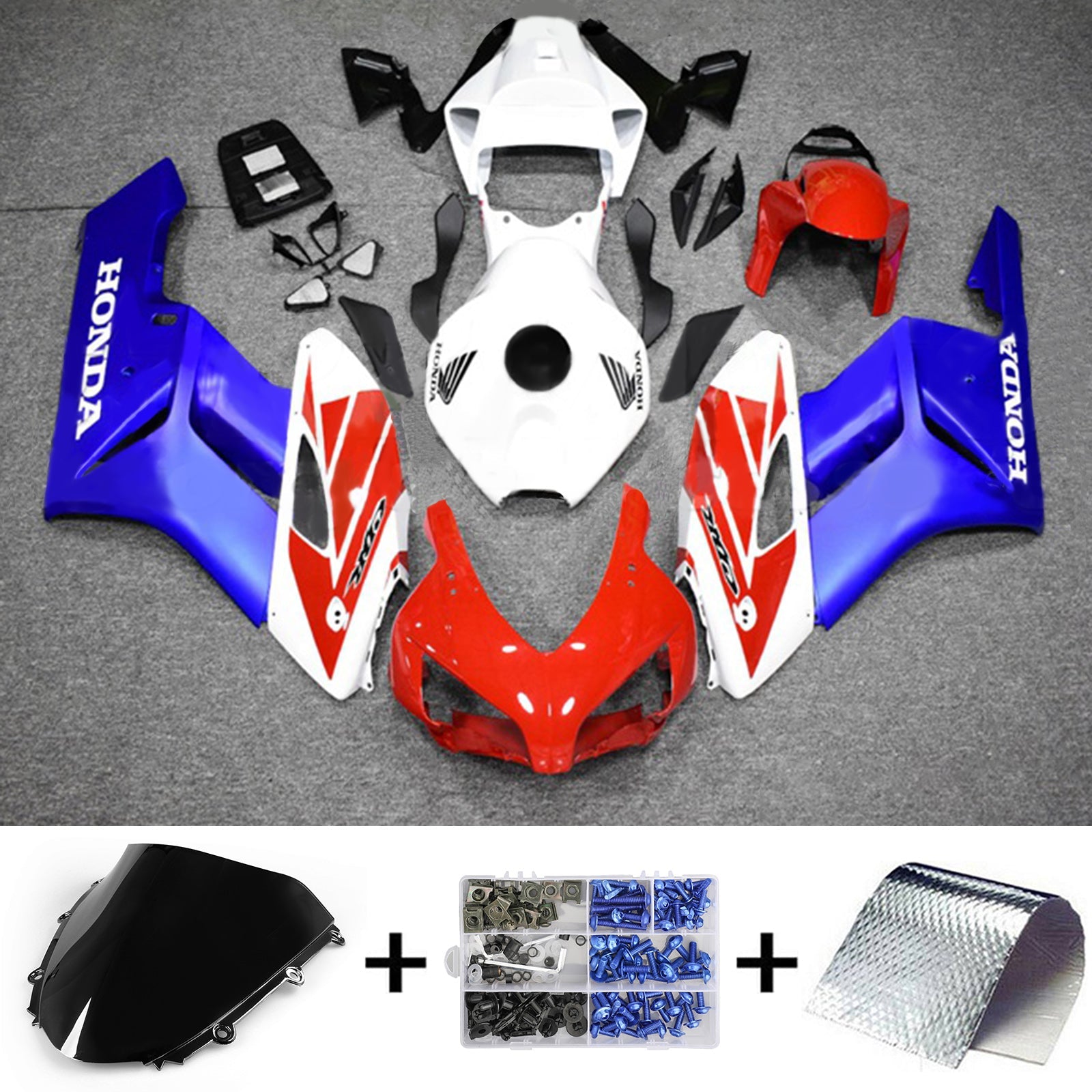 Honda CBR1000RR 2004-2005 Fairing Kit Bodywork Plastic ABS