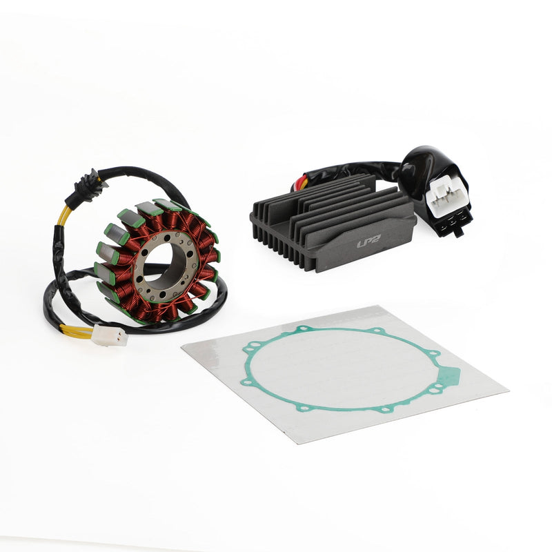 Estator magnético + rectificador de voltaje + junta para Honda VFR800Fi Interceptor 800 00-01 genérico
