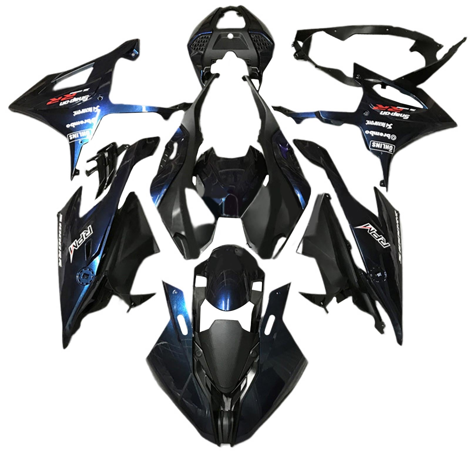 Amotopart BMW M1000RR S1000RR 2019-2022 Fairing Kit Bodywork Plastic ABS