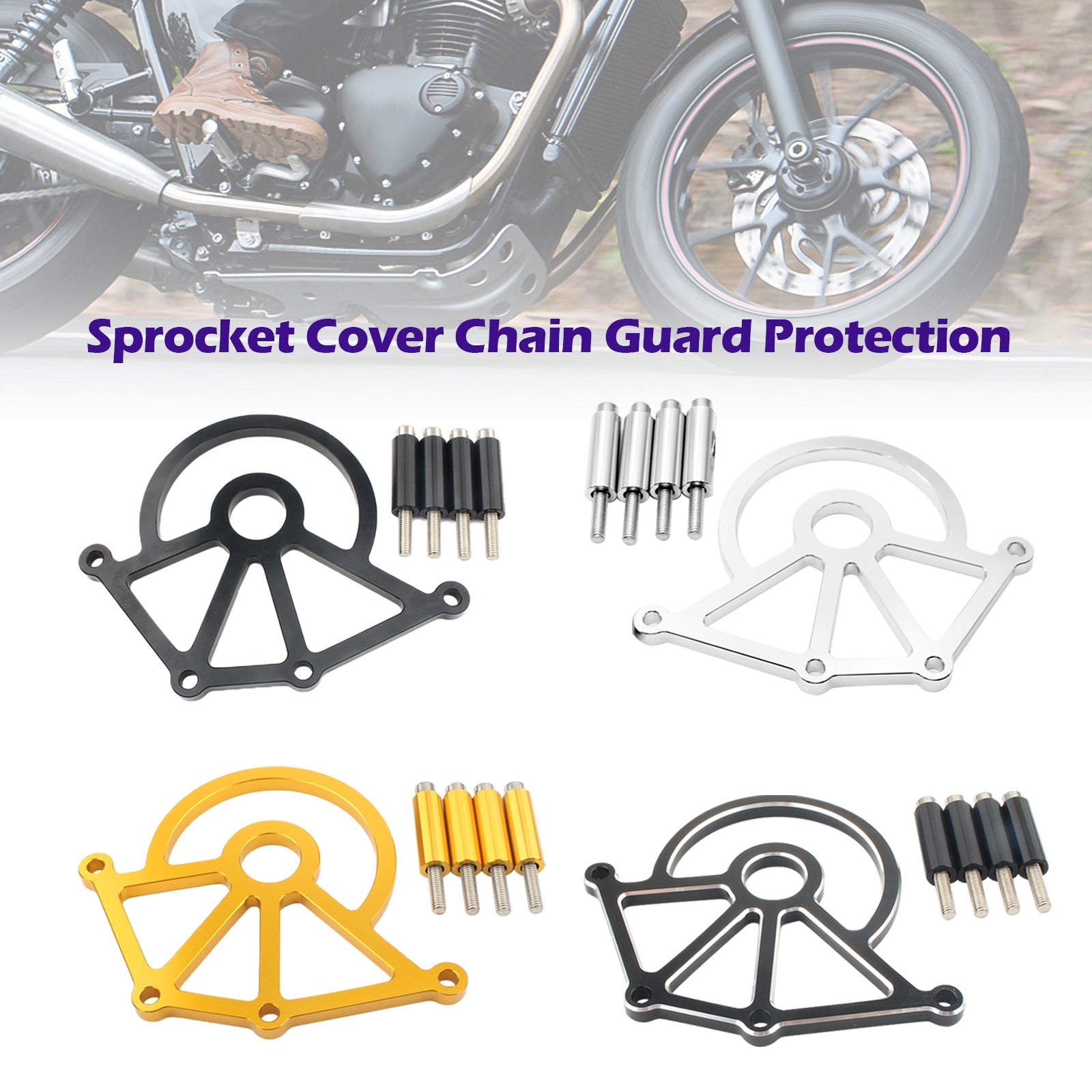 Sprocket Cover Chain Guard Protection For Hinkley Bonneville Thruxton Generic