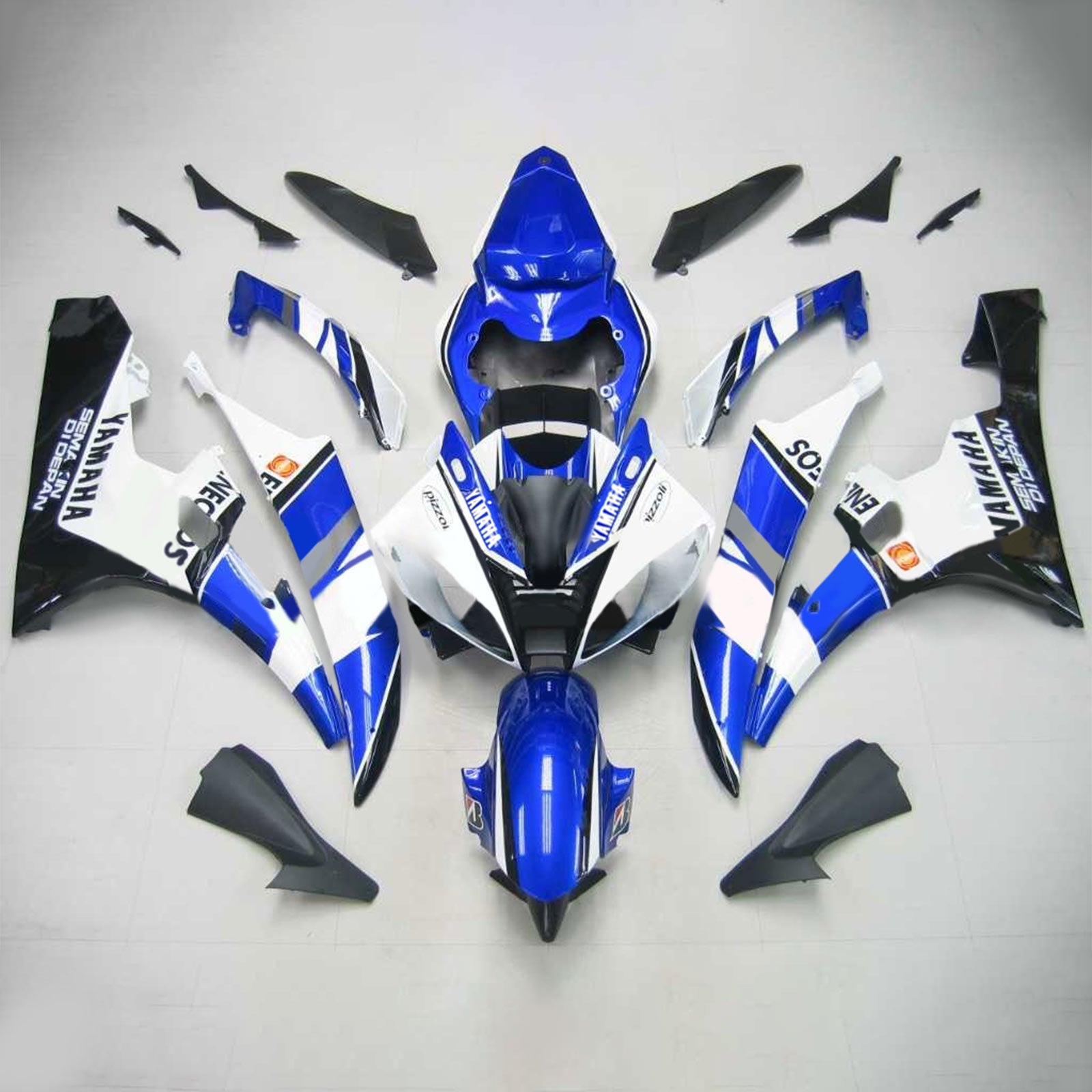 Kit Carenado Para Yamaha YZF 600 R6 2006-2007 Genérico