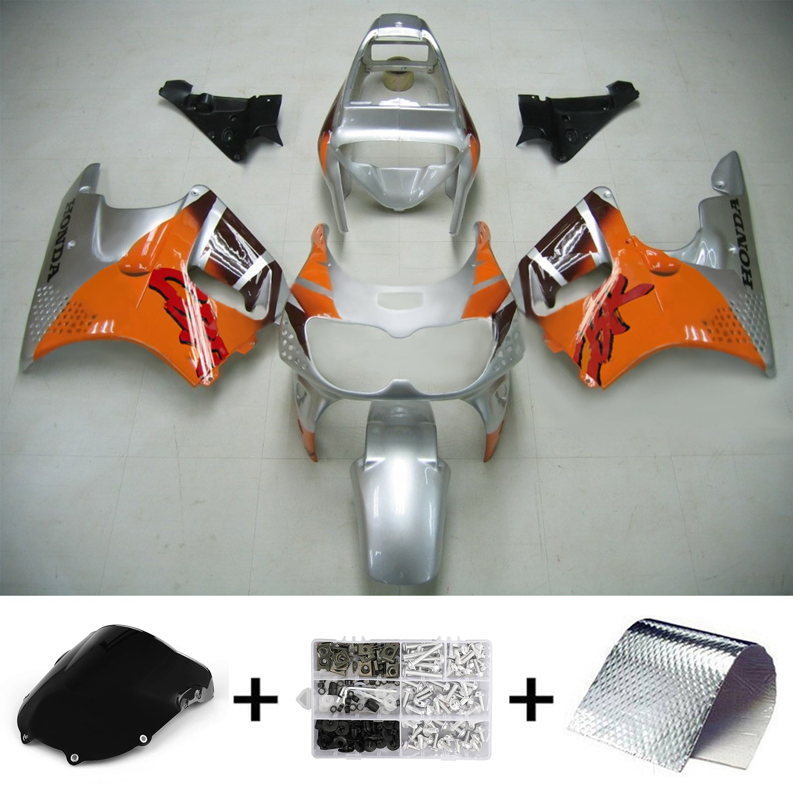 Honda CBR900RR 893 1996-1997 Fairing Kit Bodywork Plastic ABS