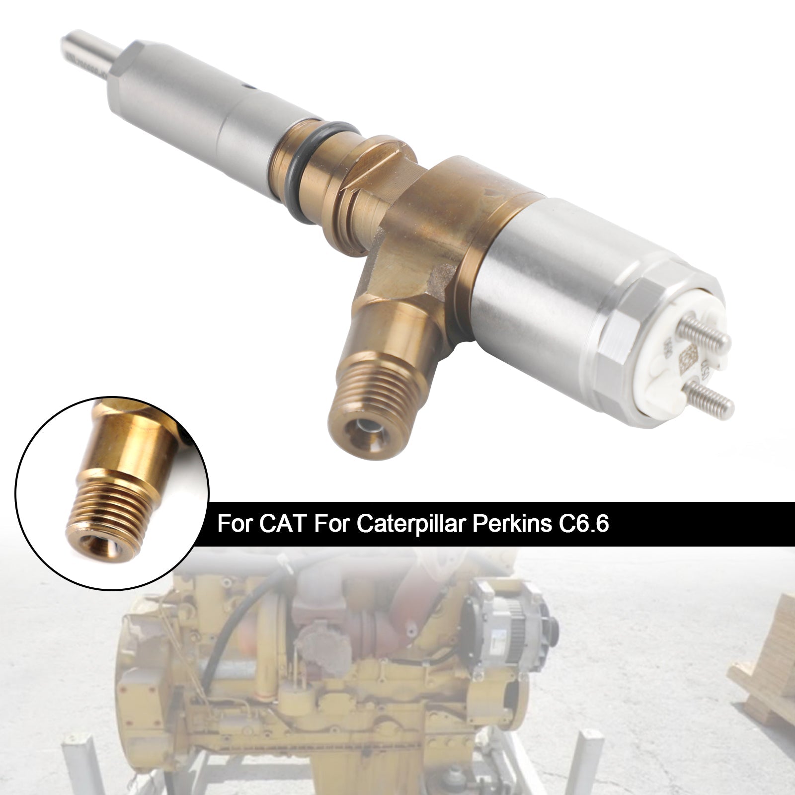 1PS حاقن الوقود 2645A749 صالح كاتربيلر بيركنز C6.6 صالح CAT 320-0690