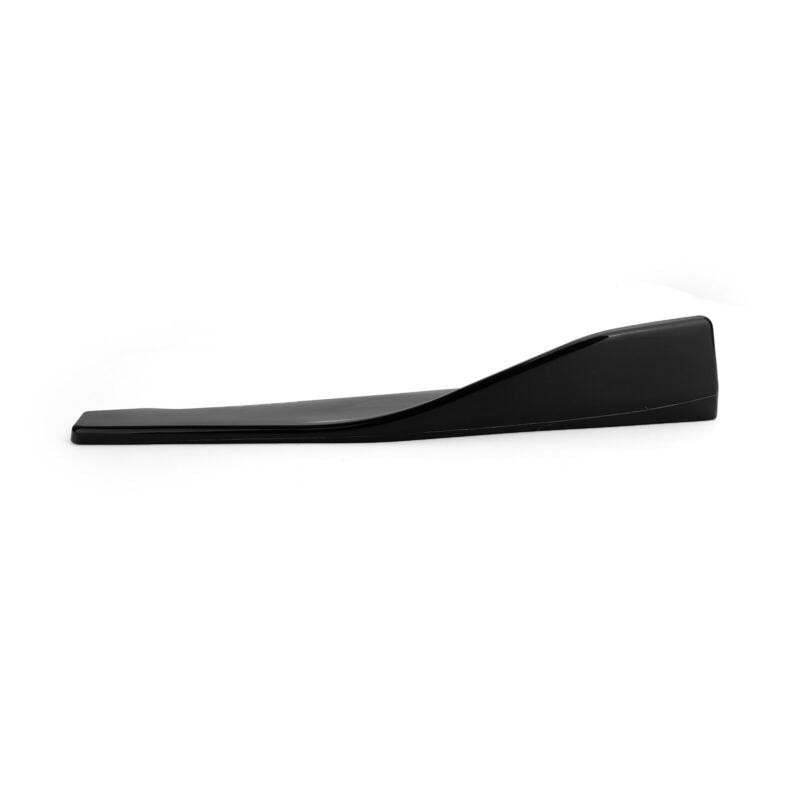 48cm Skirt Spoiler Rear Lip /Side Extension Rocker Splitters Winglet Wings Black Generic