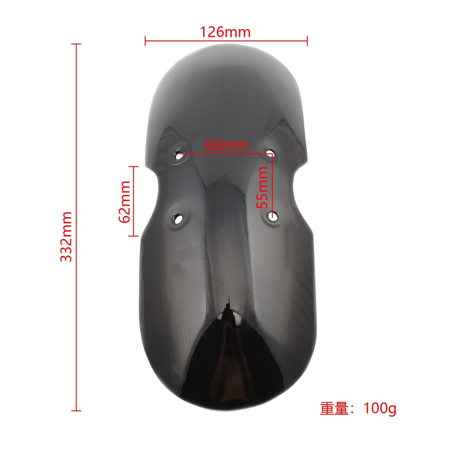 Front Fender Mudguard For Bonneville T100 Scrambler Thruxton 2001-2016 Generic