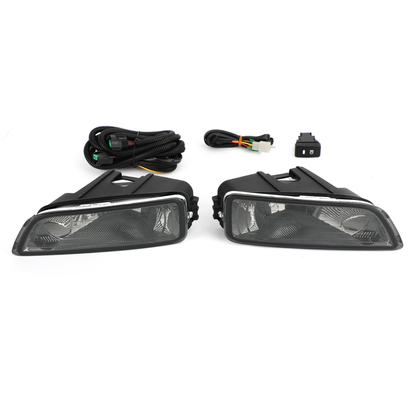 Faros antiniebla con lente ahumada + interruptor para Honda Accord 2003-2007 / Acura Tl 2004-2008 Genérico