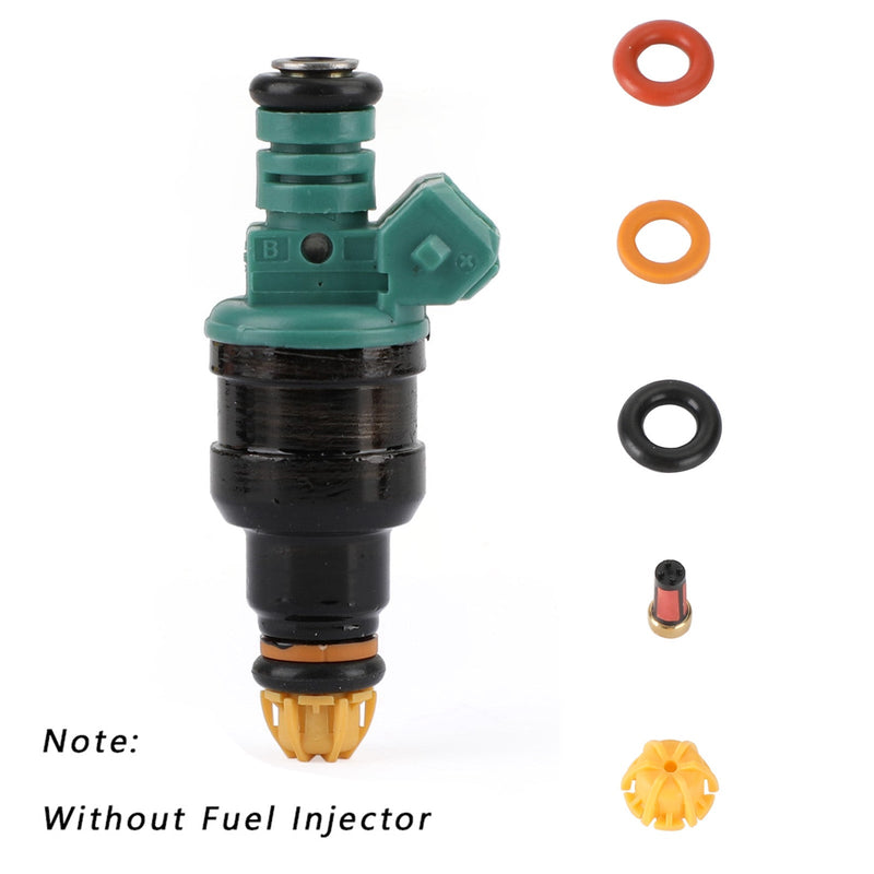 6 set Fuel Injectors Repair Seal Kit Fit BMW M3/323is/325is/525i E36/E34/M50/S50 Generic