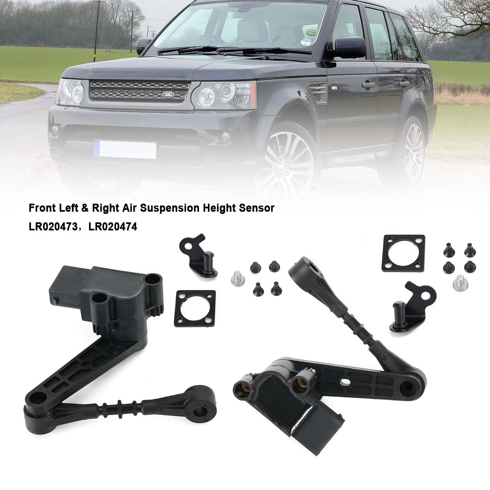 Par de Sensor de nivel de altura delantero derecho e izquierdo para Land Rover Range Rover Sport genérico