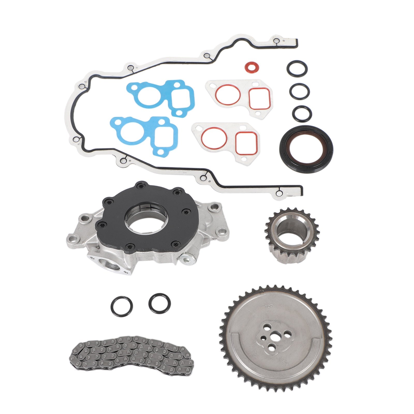 M295 Oil Pump Timing Chain Gasket for Chevrolet GM 4.8L 5.3L 6.0L LS1 LS2 LS3 Fedex Express Generic