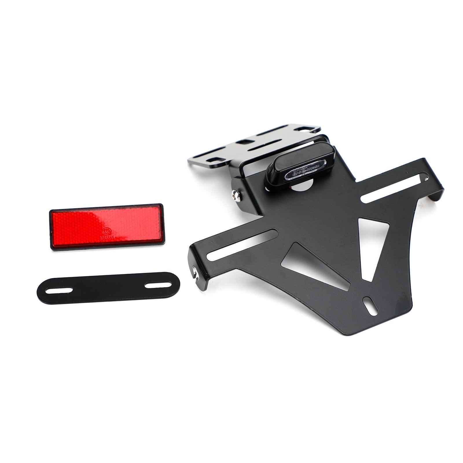 Universal Motorcycle Adjustable Angle License Number Plate Frame Holder Bracket Generic