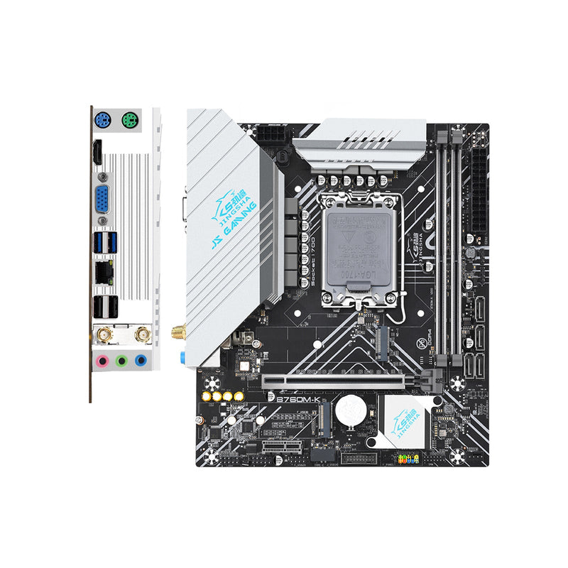 B760M-K Placa base LGA-1700 pin Memoria DDR4 La interfaz dual M.2 admite WIFI