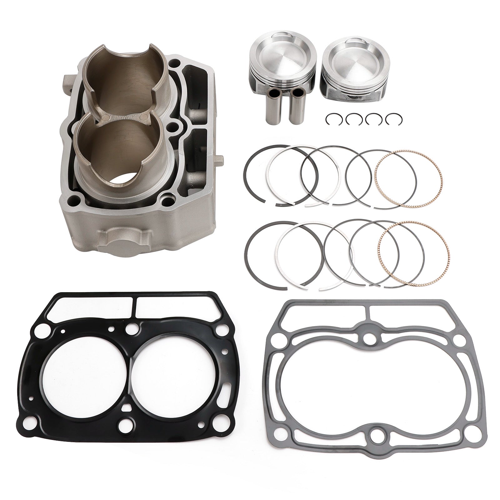 Polaris RZR 2008-2014 800 / 2009-2014 S 800 Kit de juntas de pistón de jarra cilíndrica