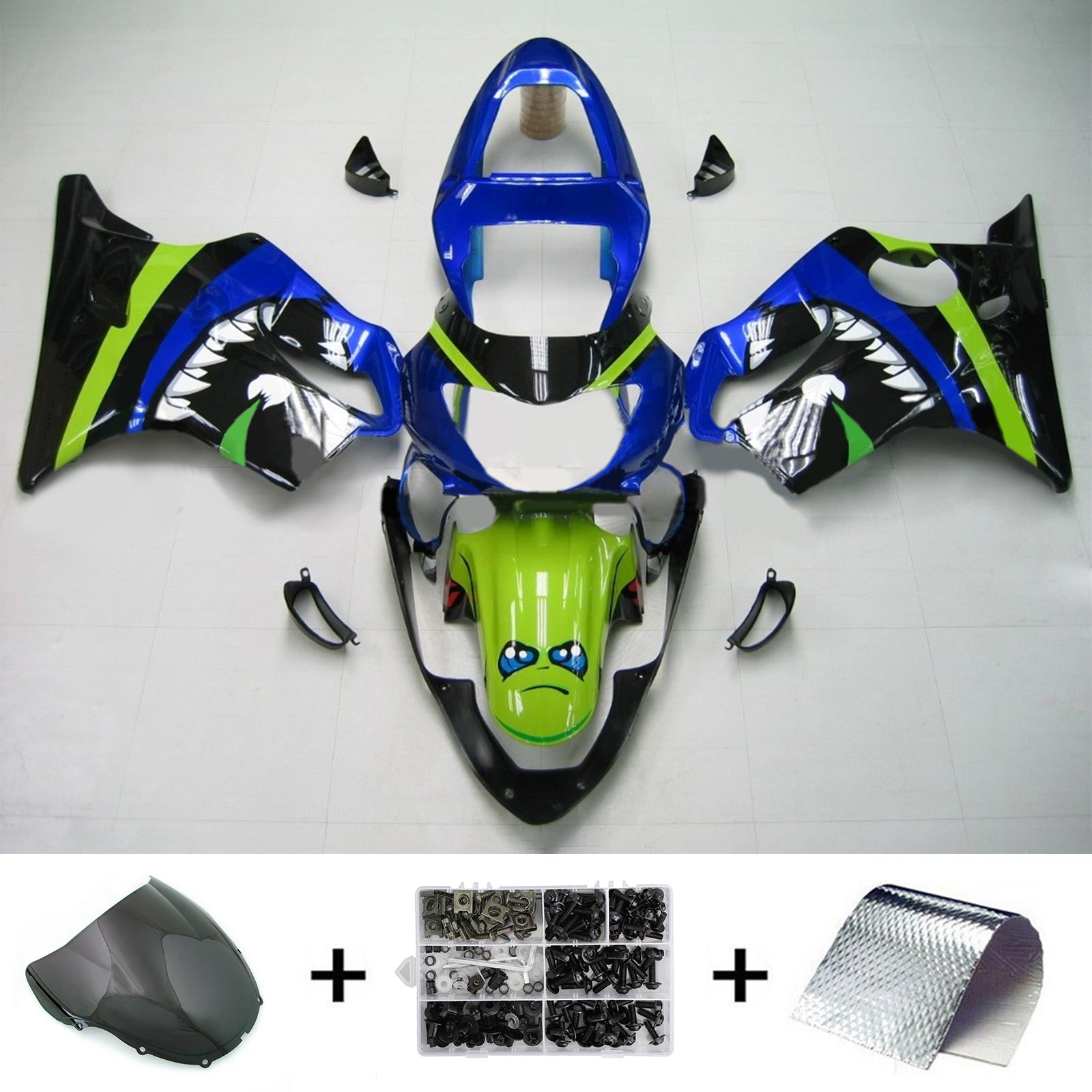 Honda CBR600F4 1999-2000 Fairing Kit Bodywork Plastic ABS