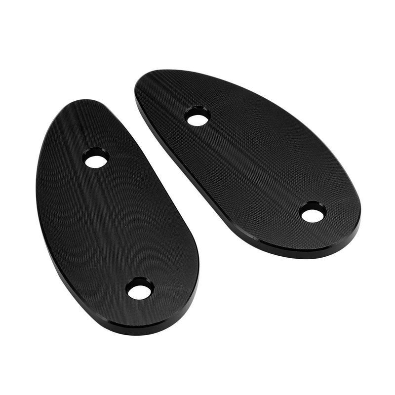 Placas de bloqueo de eliminación de espejo negro para Honda CBR1000RR 2008-2023