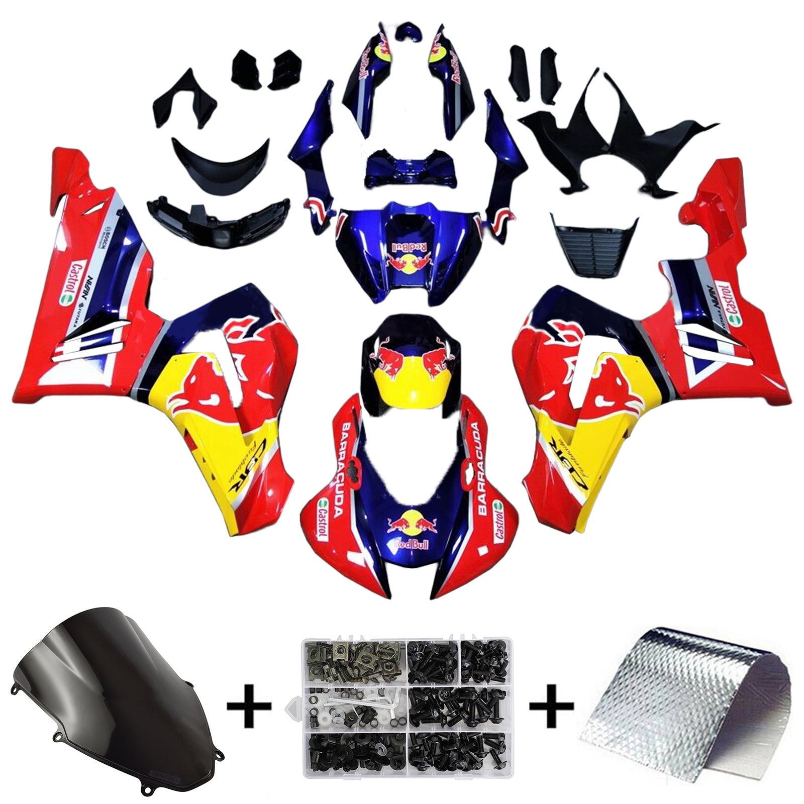 Honda CBR1000RR-R 2020-2023 Fairing Kit Bodywork Plastic ABS