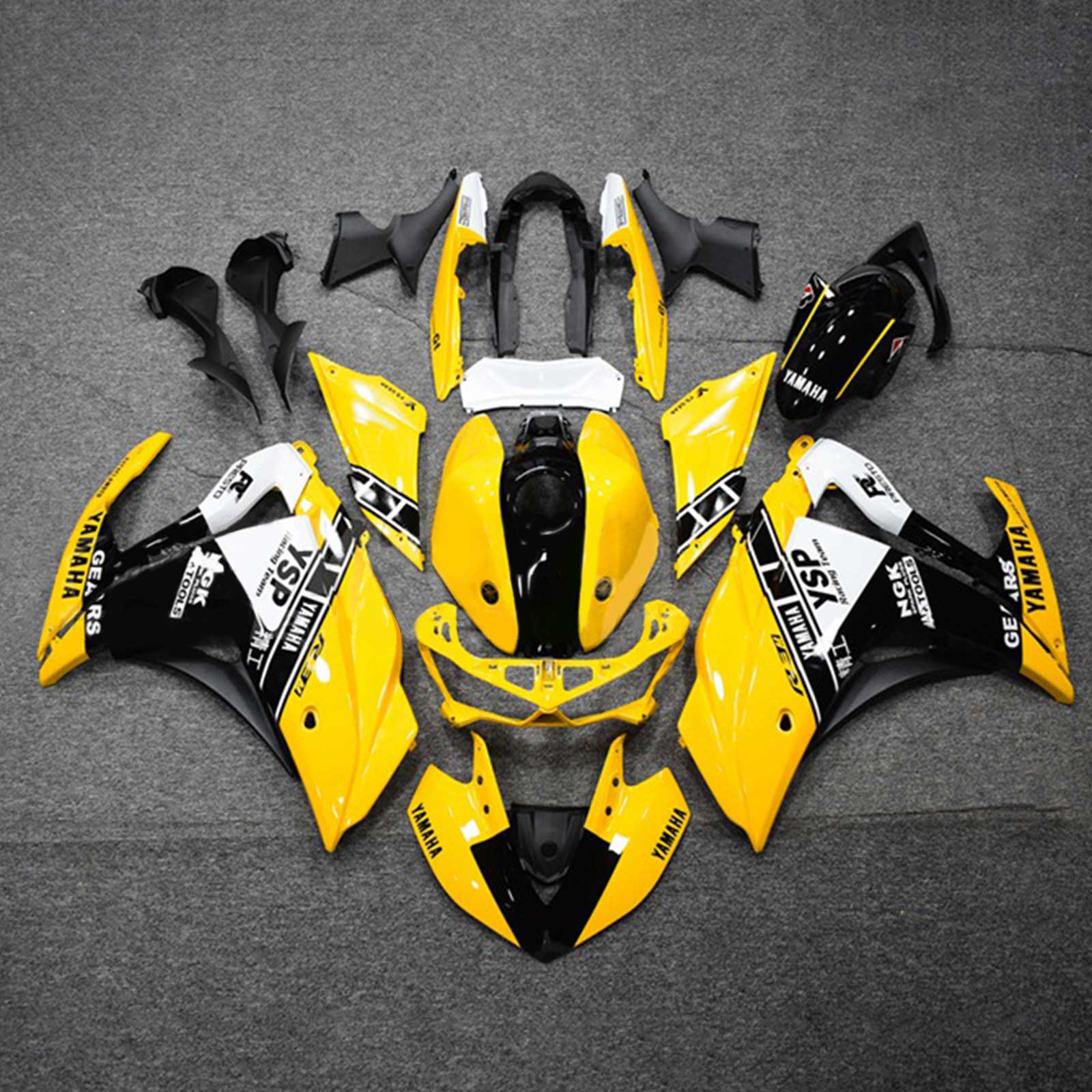 Kit Carenado Para Yamaha YZF-R3 2014-2018 R25 2015-2017 Genérico