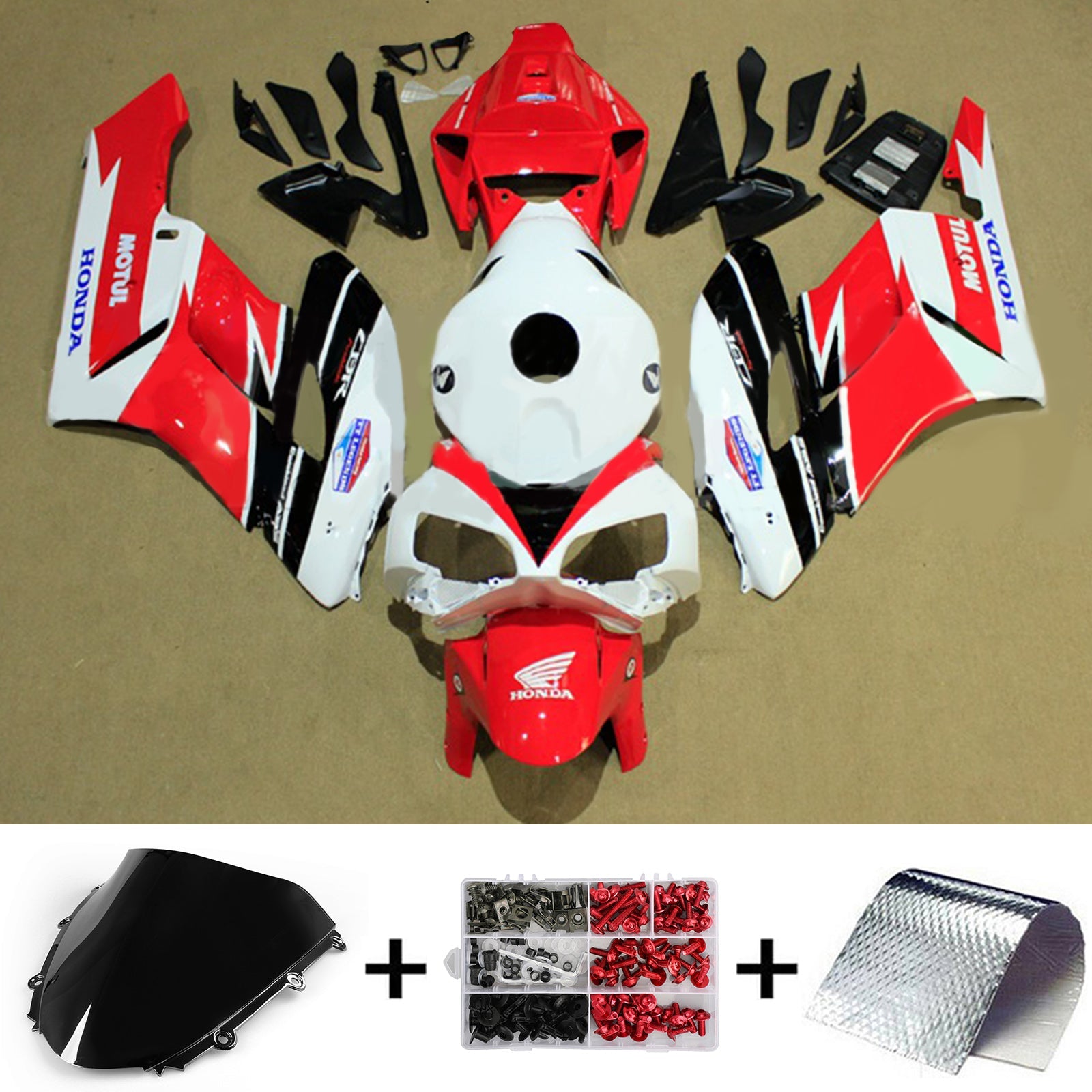 Honda CBR1000RR 2004-2005 Fairing Kit Bodywork Plastic ABS