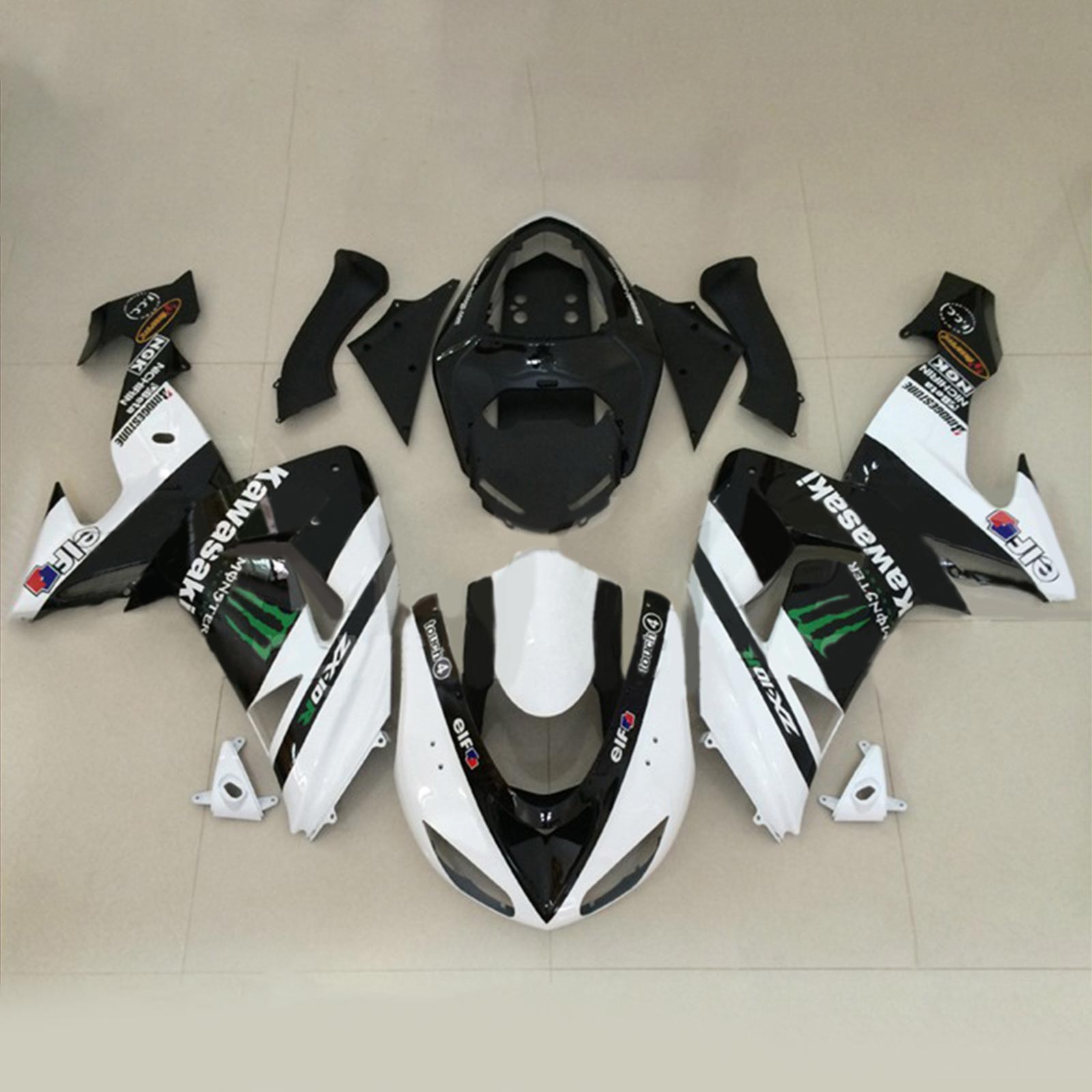 Kawasaki ZX10R 2006-2007 Fairing Kit Bodywork Plastic ABS