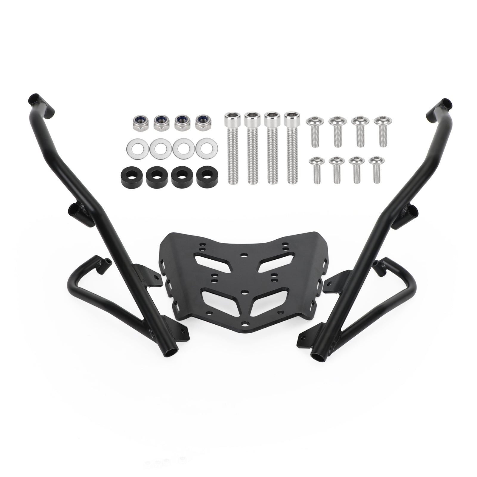 REAR STEEL LUGGAGE CARRY SUPPORT RACK FOR YAMAHA TENERE 700 T7 2019 2020 2021 2022 2023 Generic