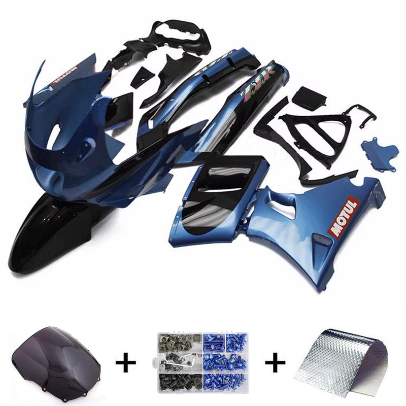 Kawasaki ZZR400 1993-2007 ZZR600 1998-2003 Fairing Kit Bodywork Plastic ABS