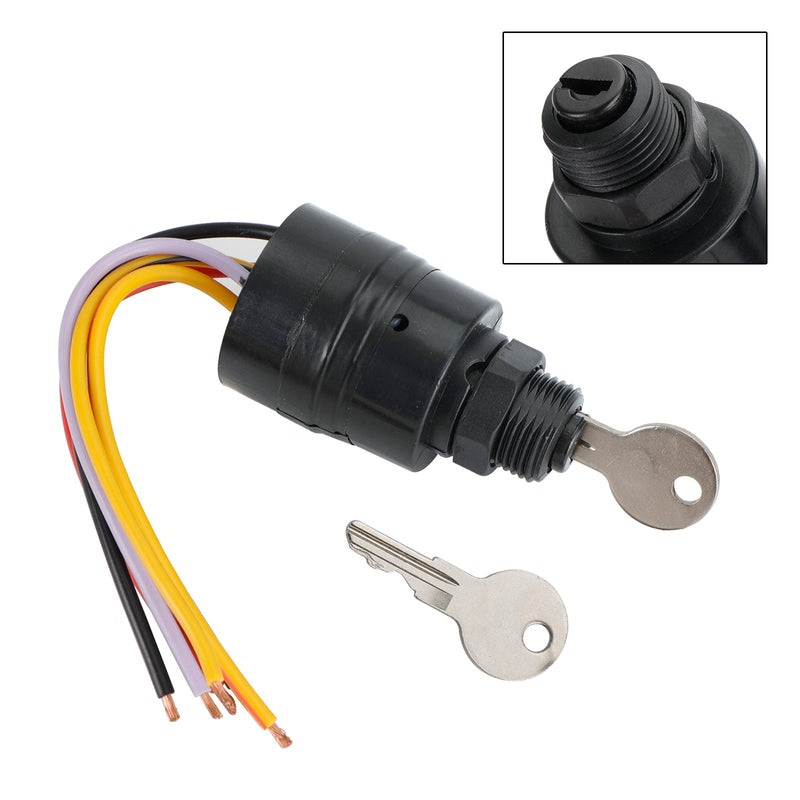 Boat Ignition Key Switch fit for Mercury Marine 87-17009A2 Sierra MP41070-2