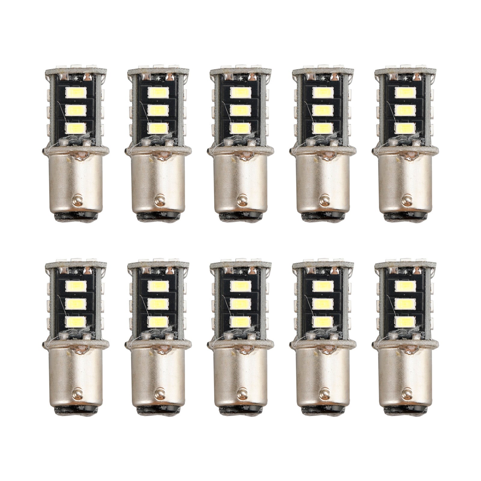 10X For HELLA LED Retrofit 1157W LED P21/5W 12V 3W BAY15D 6000K