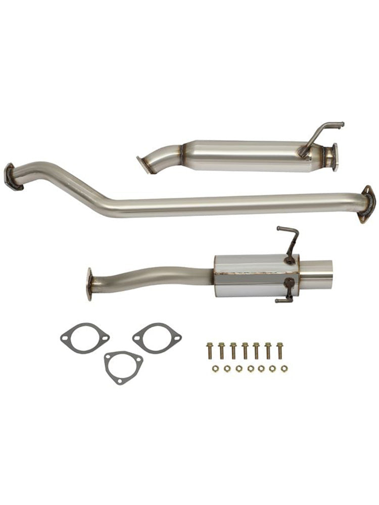 2.0L Tip Muffler Catback Exhaust System for 2002-2005 Honda Civic