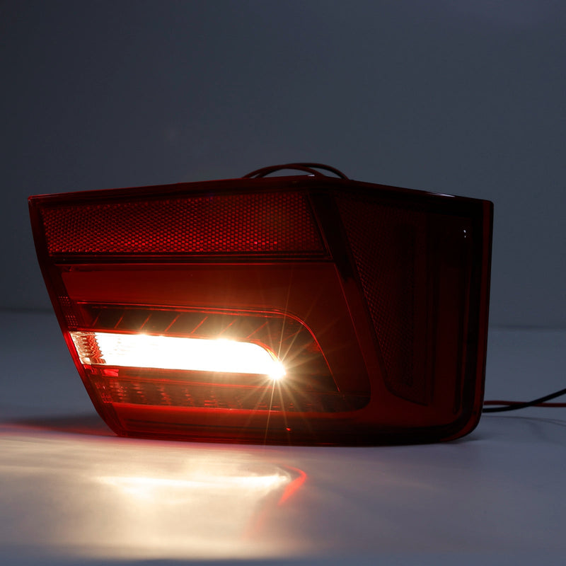 أودي A6 2012-2015 سيارة L + R ضوء الفرامل الخلفي LED الخارجي 4GD945095 4GD945096