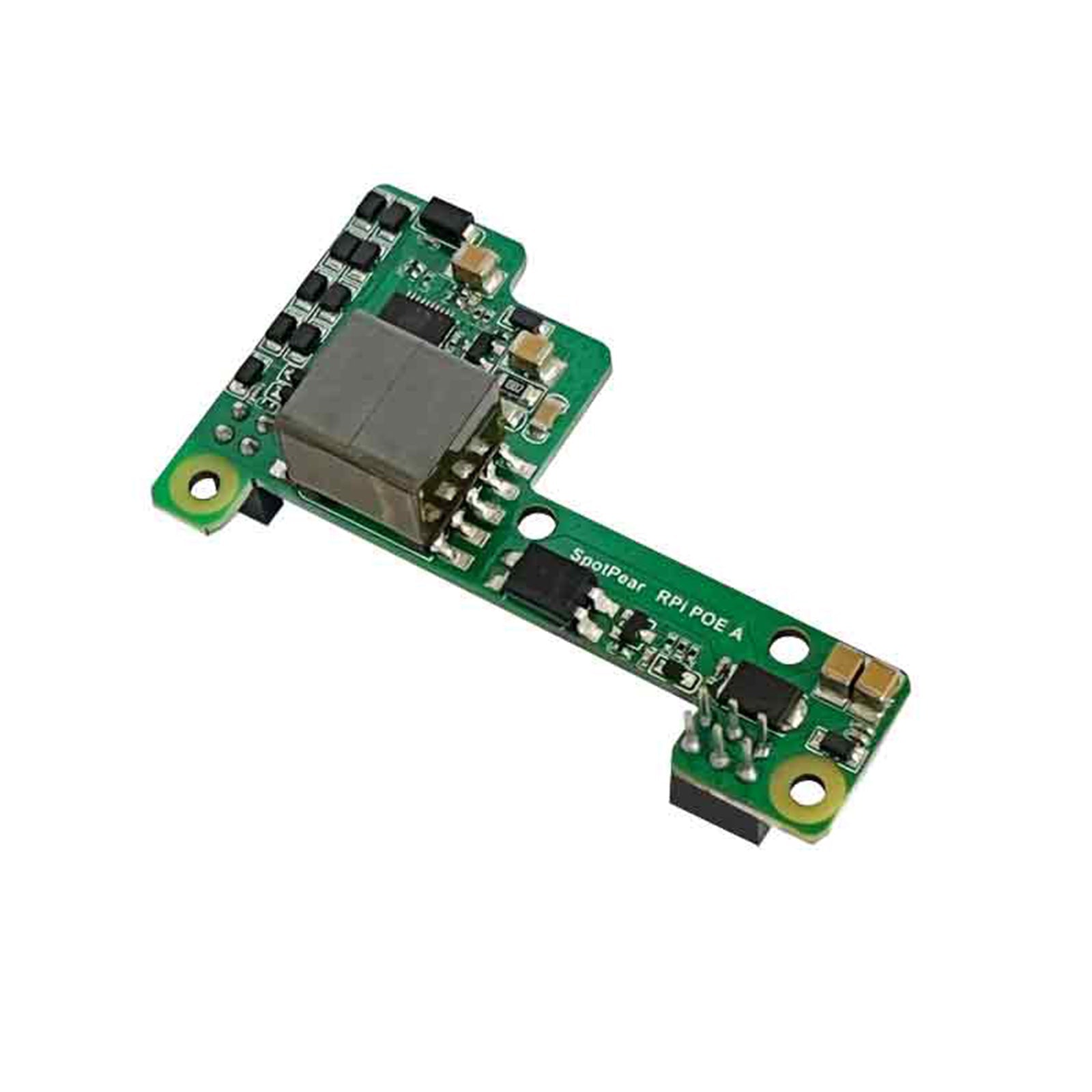 Módulo de expansión de fuente de alimentación Ethernet Raspberry Pi Poe compatible con 3B+/4B con ventilador