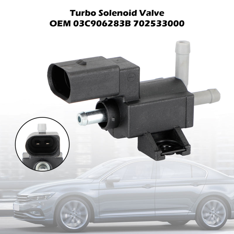 Turbo válvula solenoide para VW Golf 5 6 Passat Sharan Tiguan 03C906283B genérico