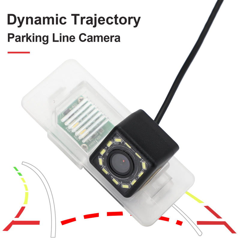 مسارات مسار ديناميكية عالية الدقة كاميرا الرؤية الخلفية للسيارة مناسبة لـ E70 E71 E82 E83 E84