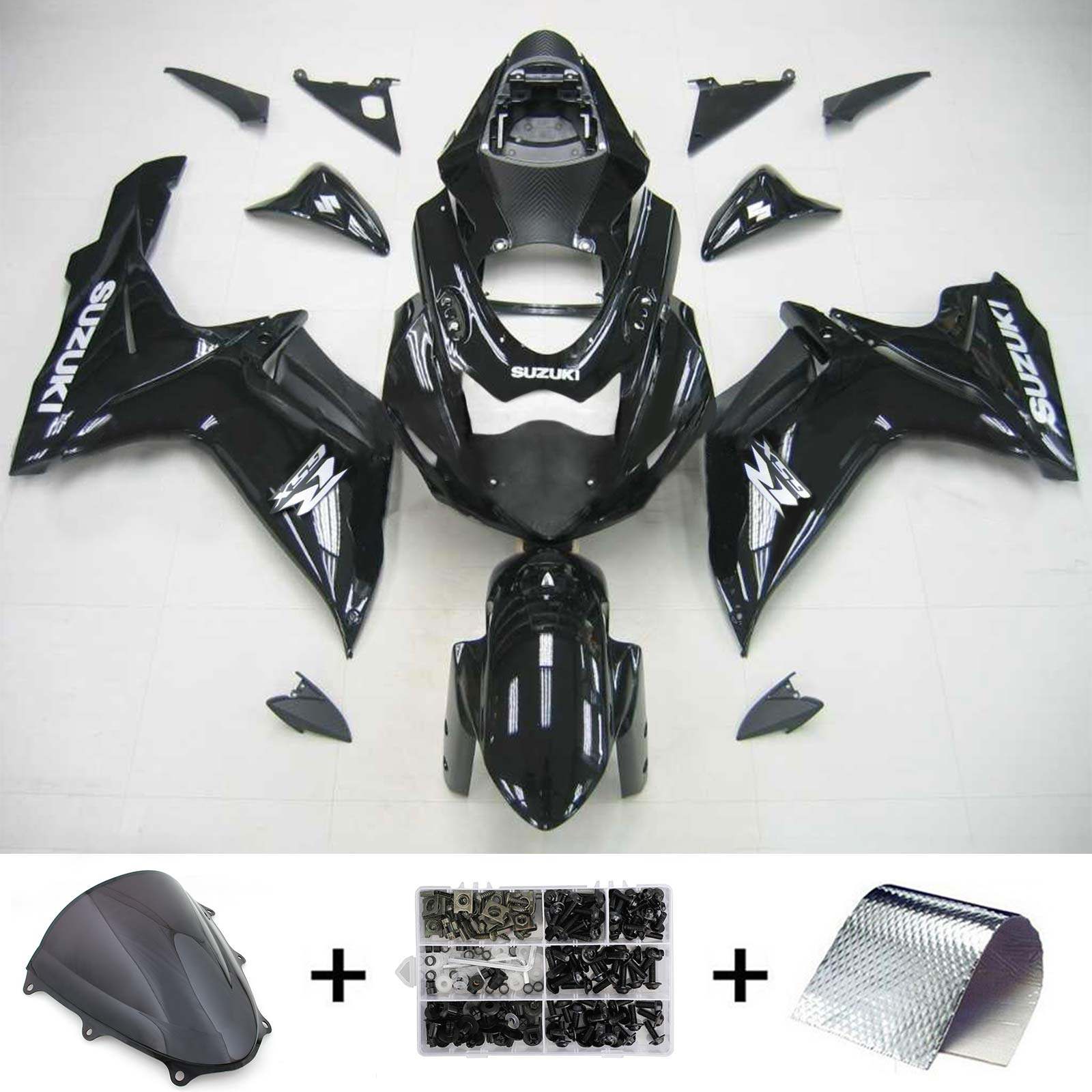 Suzuki GSXR 600/750 2011-2024 K11 Kit Carenado Carrocería Plástico ABS