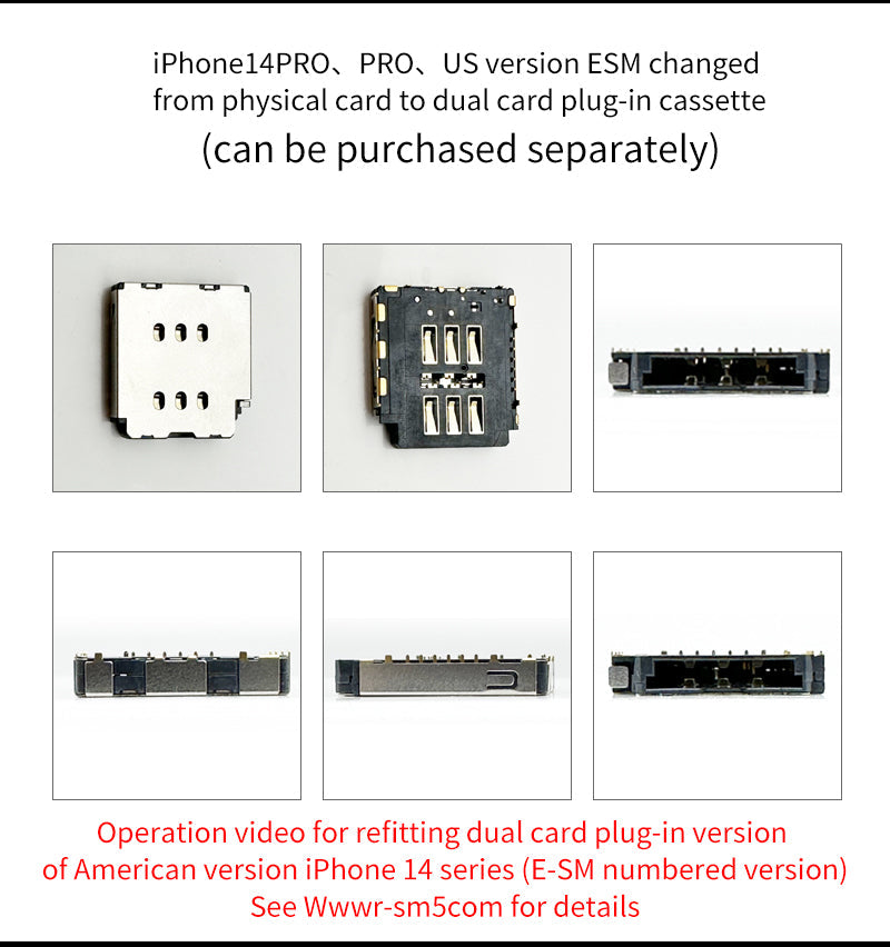 R-SIM 18 Nano desbloquear tarjeta RSIM compatible con iPhone 14 13 Pro MAX 12 Pro 11 X IOS 16