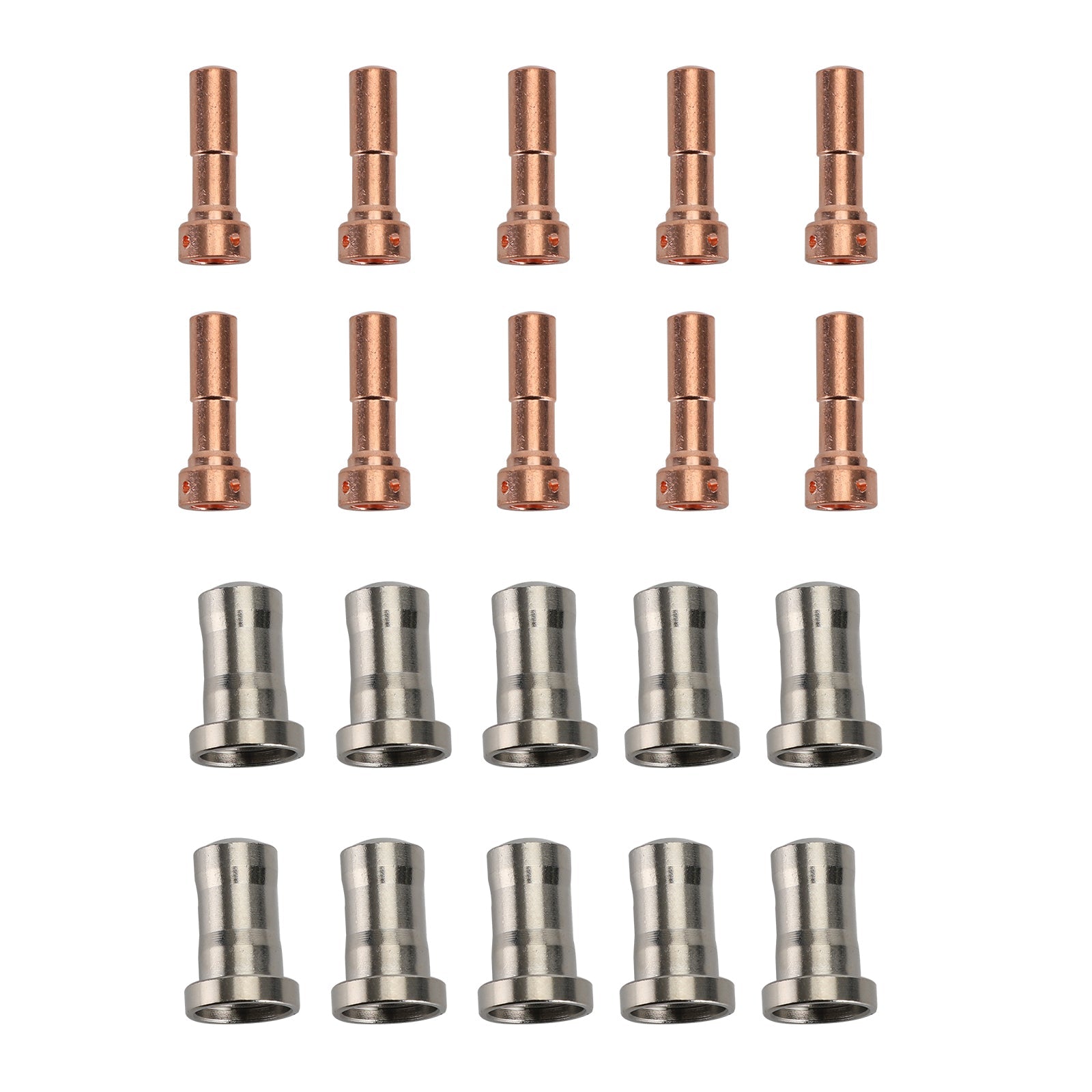 20Pcs Plasma Cutting Consumables Electrode Nozzle Tip-Kit For PT-23 27 Torch