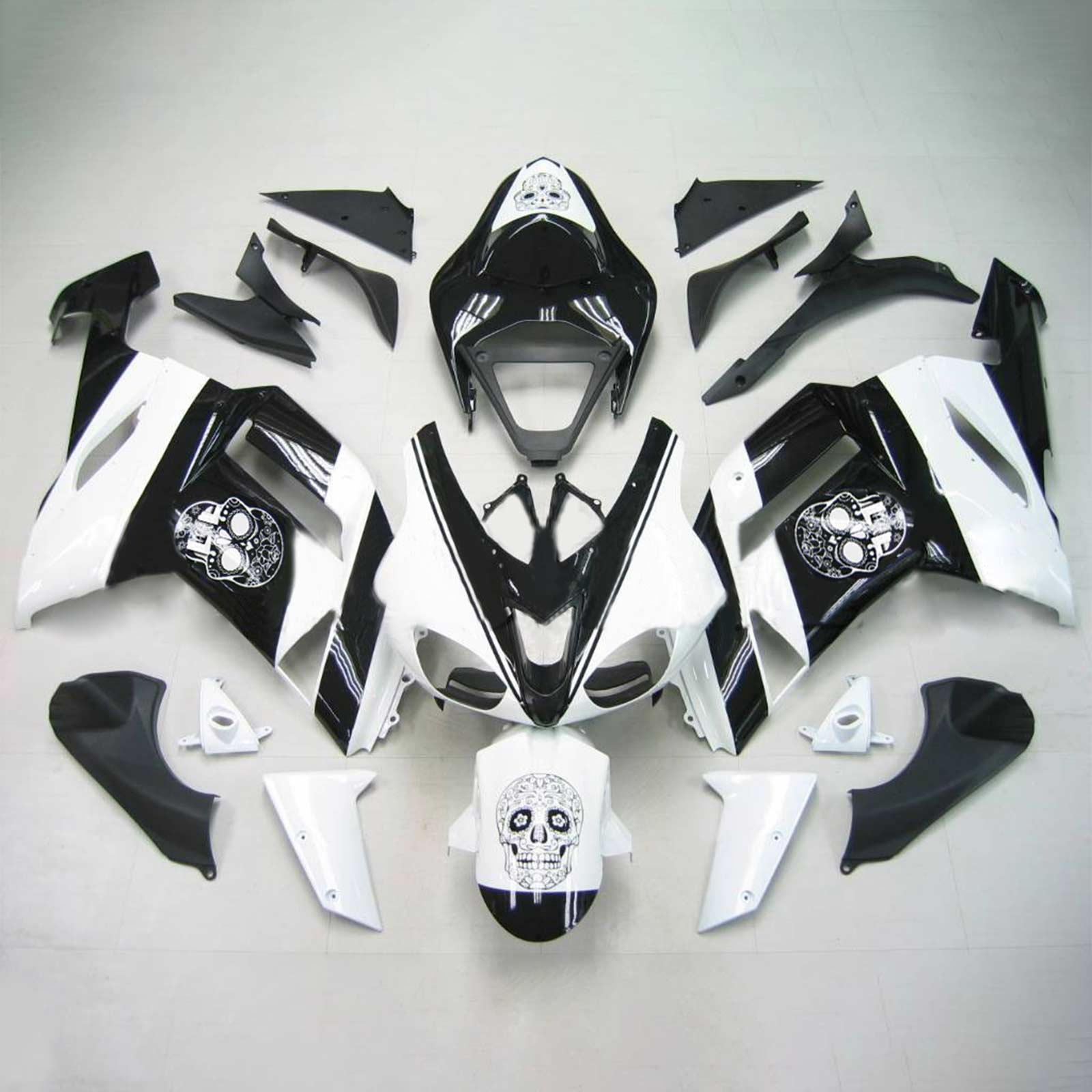 Kit Carenado Para Kawasaki ZX6R 636 2007-2008 Genérico