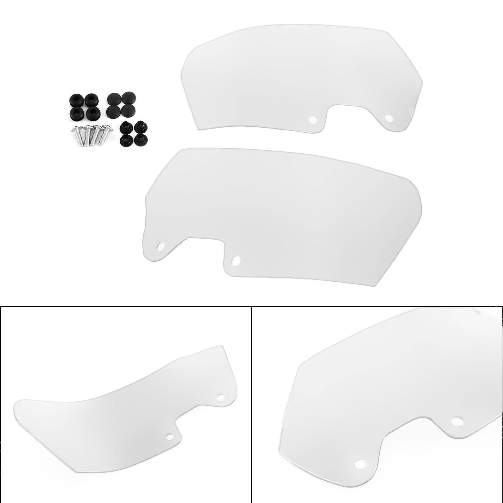 Windshield Plate Side Panels for BMW R1200GS R1200 ADV K51 Adventure 2006-2013 Generic