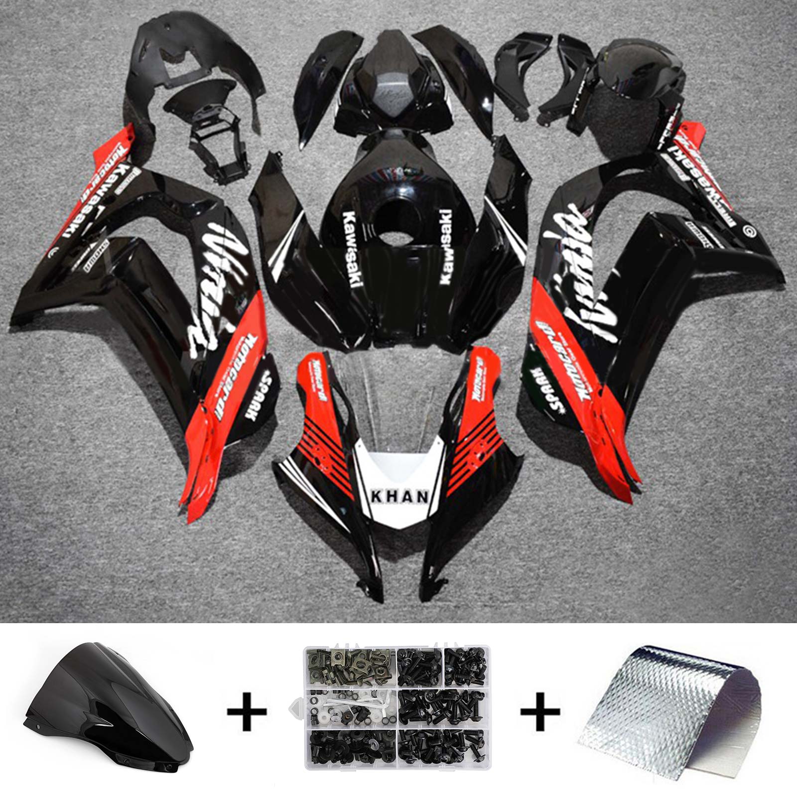 Kawasaki ZX10R 2016-2020 Fairing Kit Bodywork Plastic ABS