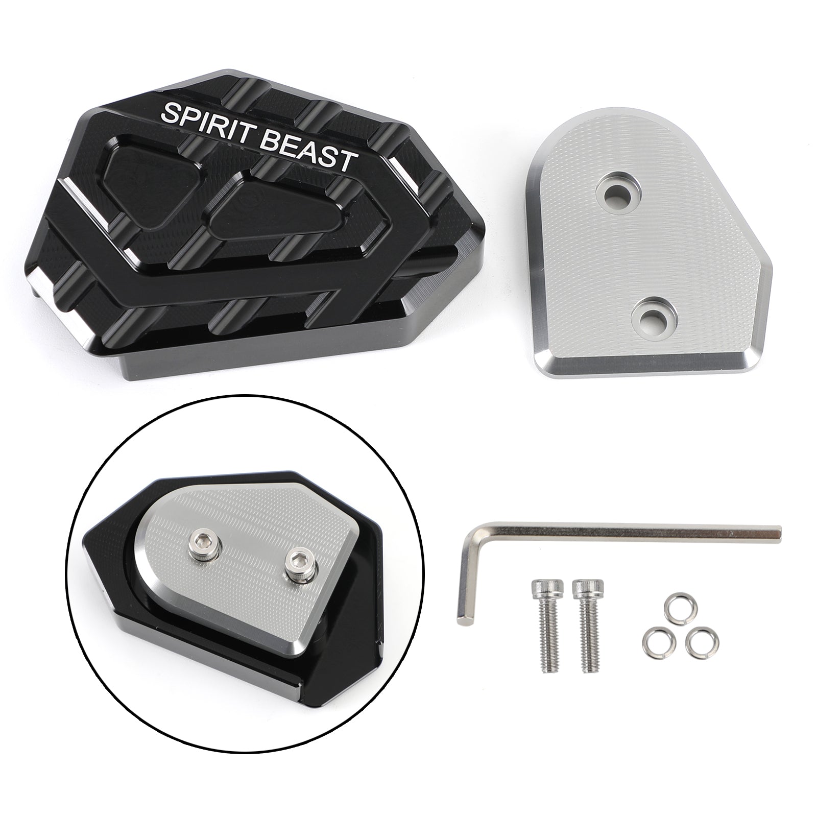 Extensión de pedal de palanca de ampliación de freno trasero de aluminio para Bmw G310 Gs R 21 titanio genérico